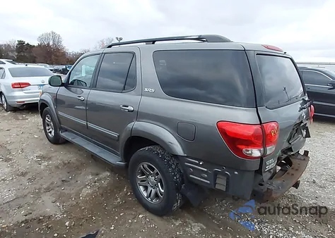 2007 Toyota Sequoia Sr5 V8 z USA, uszkodzony, nr VIN 5TDZT34A77S292921